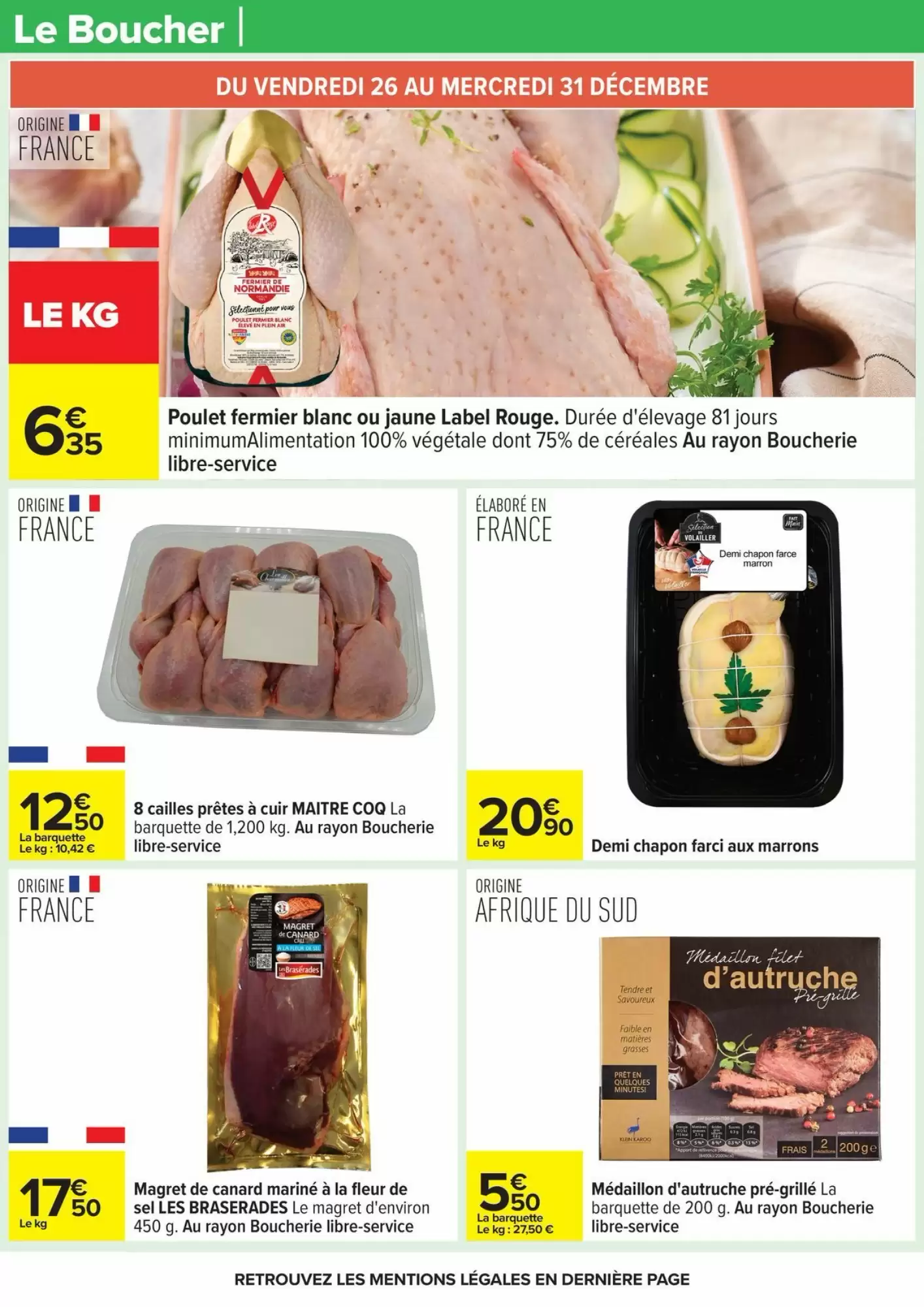 🎁 Carrefour : Catalogue du 23/12 au 05/01 — Offres fêtes