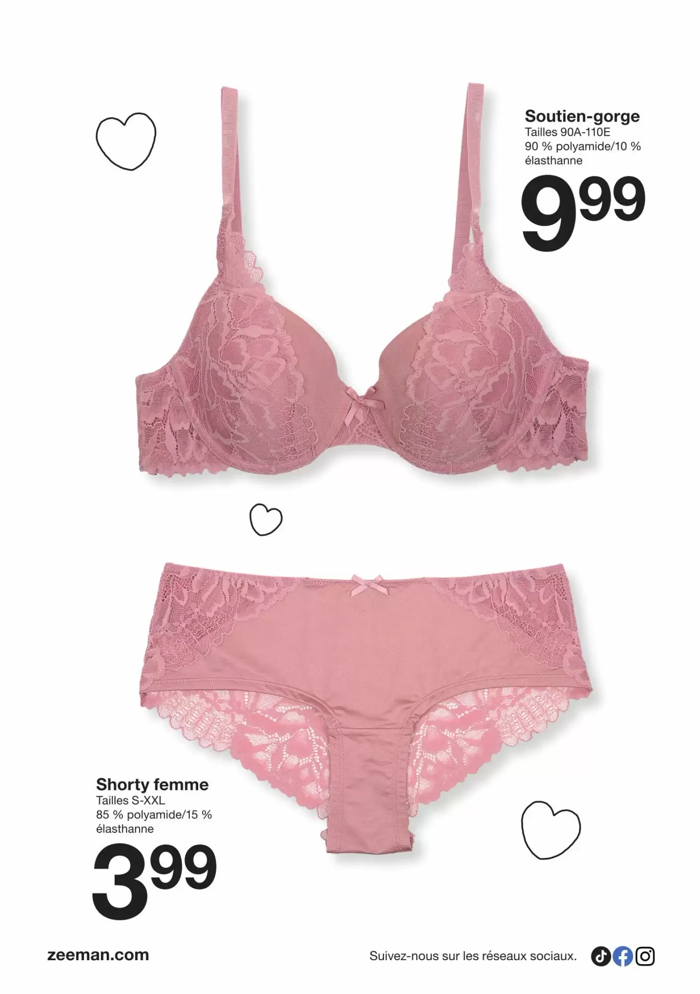 🧥ZEEMAN Catalogue : Collection enfants à cœurs – du 17 au 30 janv.