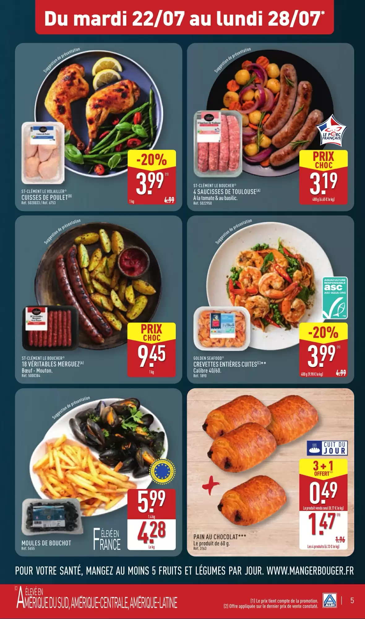 Aldi 🌞 Apéros d’été -50% 🍷 | Du 22 au 28 juillet