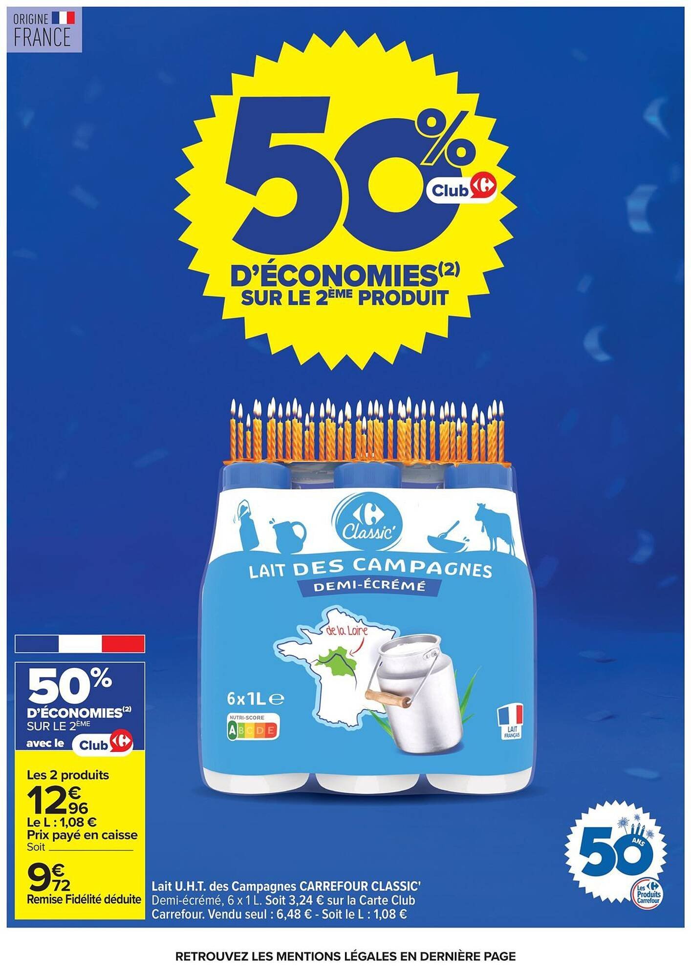 🥛 Carrefour Catalogue – Laitier & Végétal en Promo
