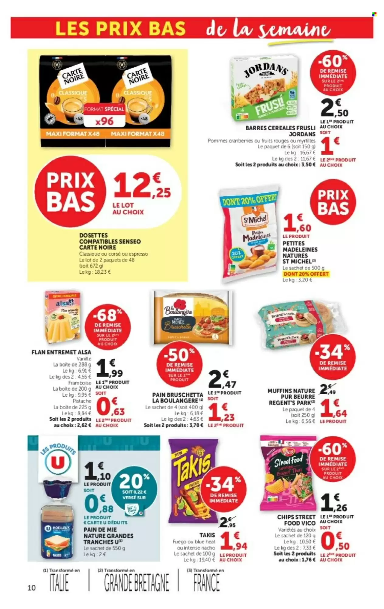 🧀 Promo Super U du 17 février au 1er mars 2026 : fromage tartiflette Ermitage & jambon cuit en réduction
