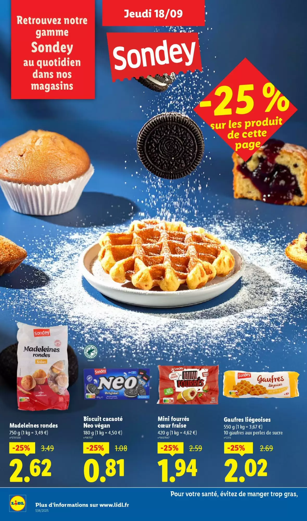 🛍️ Lidl Catalogue du 18 au 24/09 – Offres à ne pas manquer