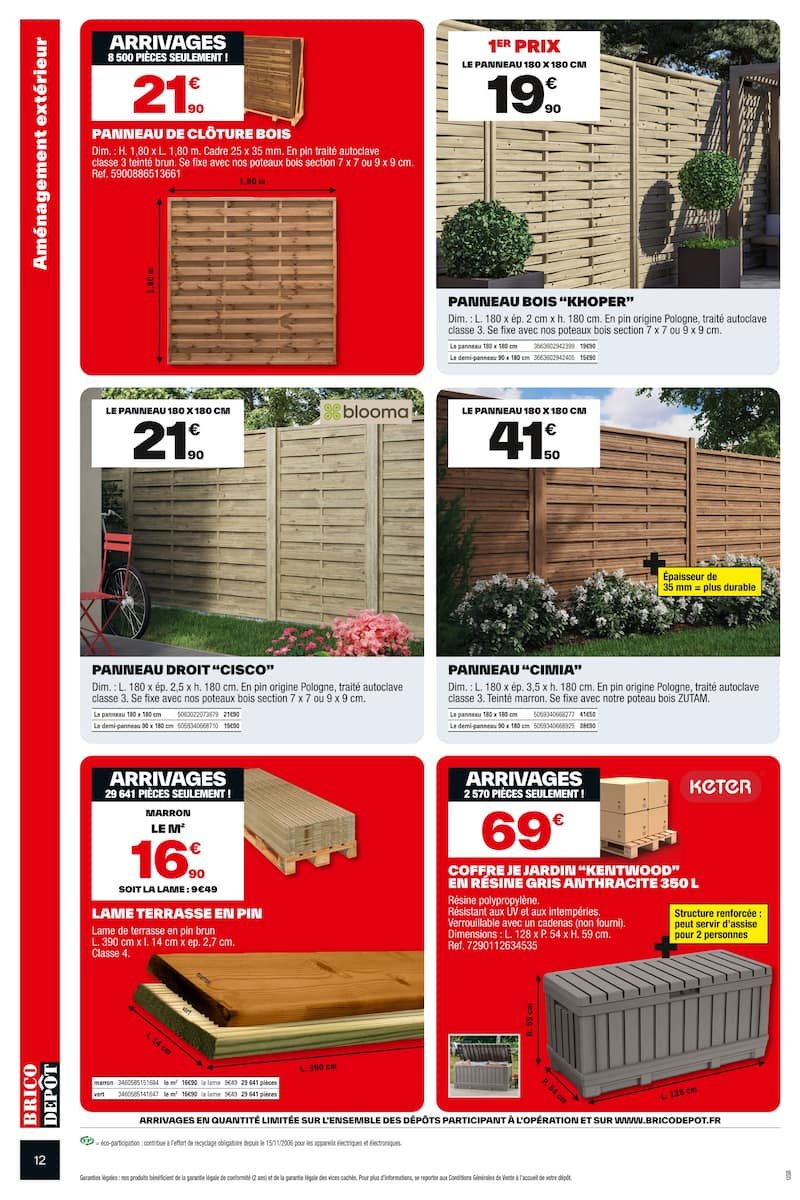 Brico Dépôt Catalogues 🔧 | Spécial Chantiers d’Été à Prix Dépôt ☀️💸