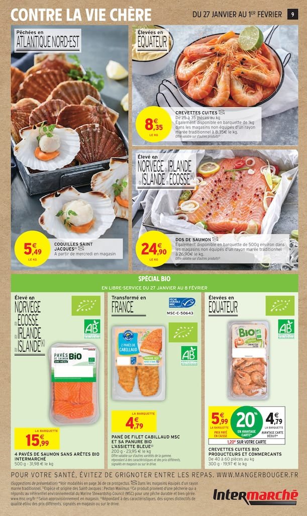 💥Intermarché : promos solidaires – jusqu’au 8 février