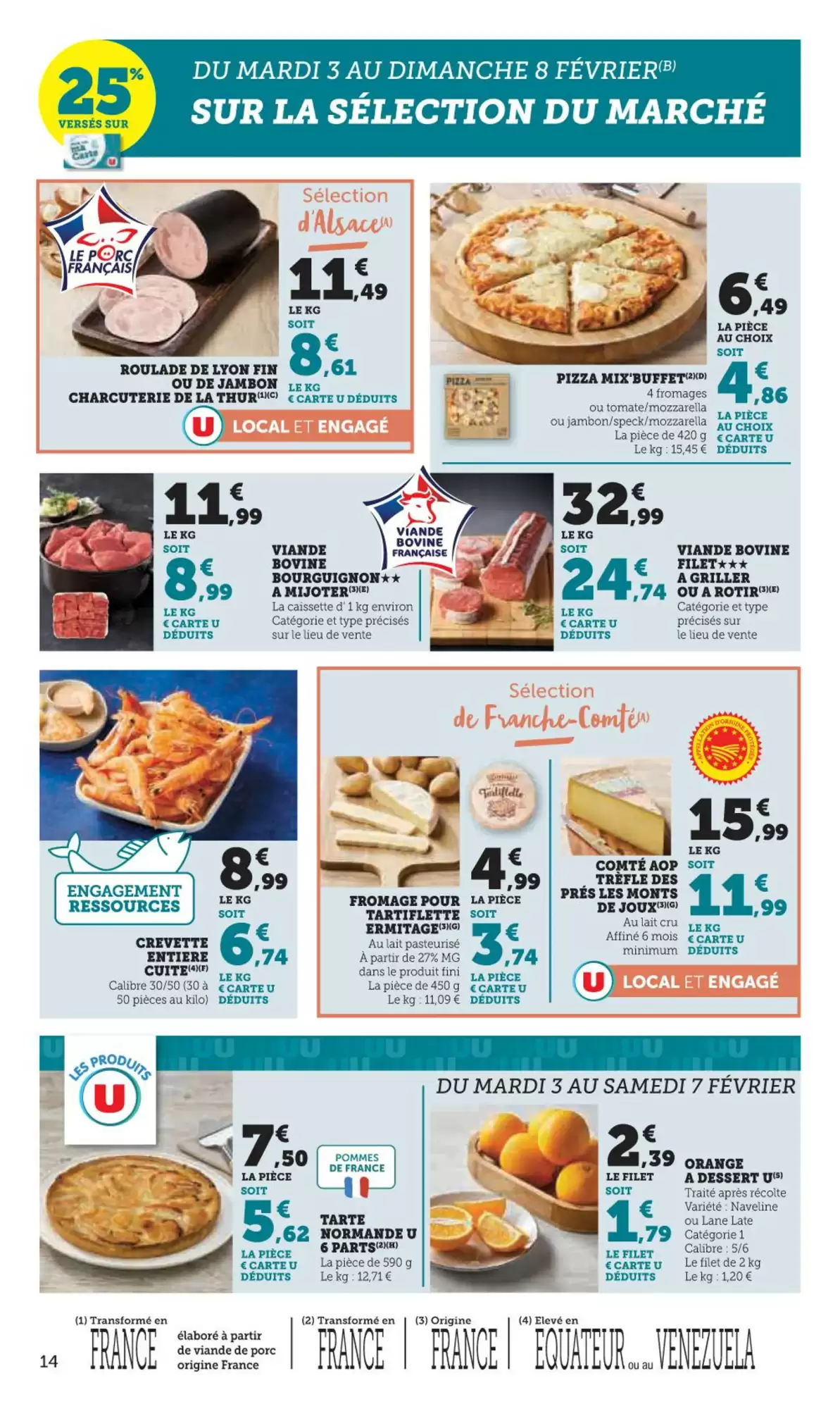 🍝Super U Prospectus : offres laitiers & pâtes – jusqu’à -60%