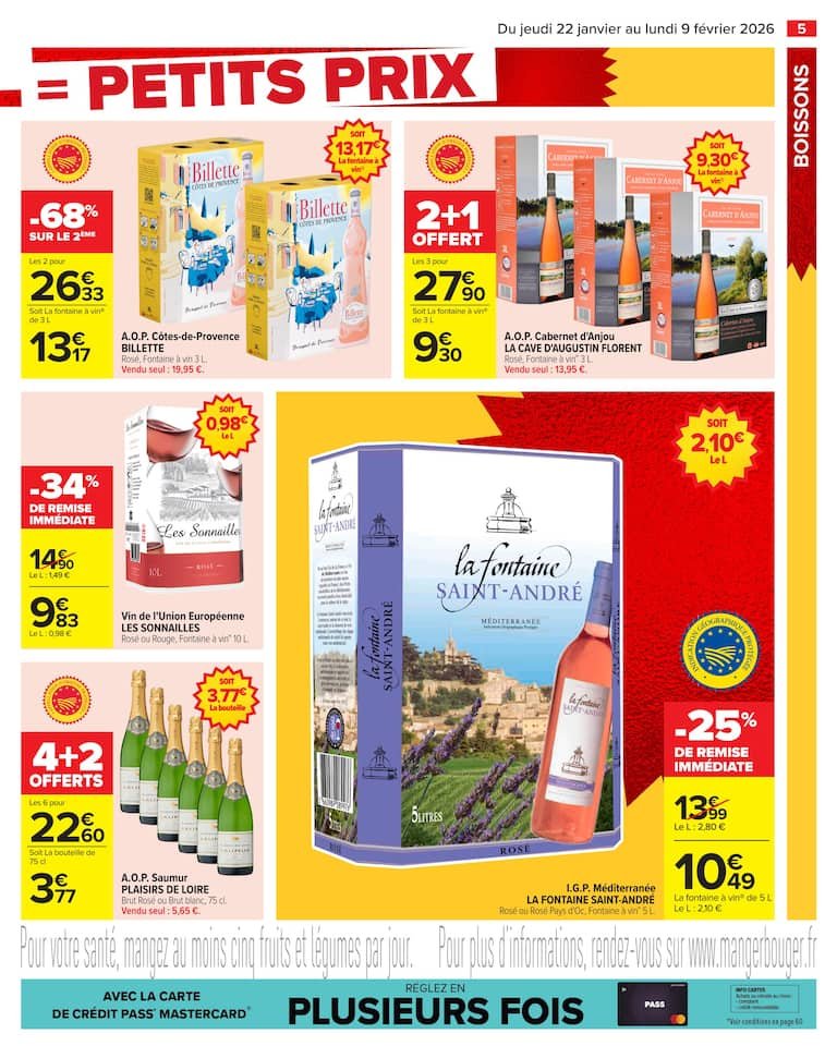 🧺Catalogue Carrefour : gros volumes, petits prix – café & lessive