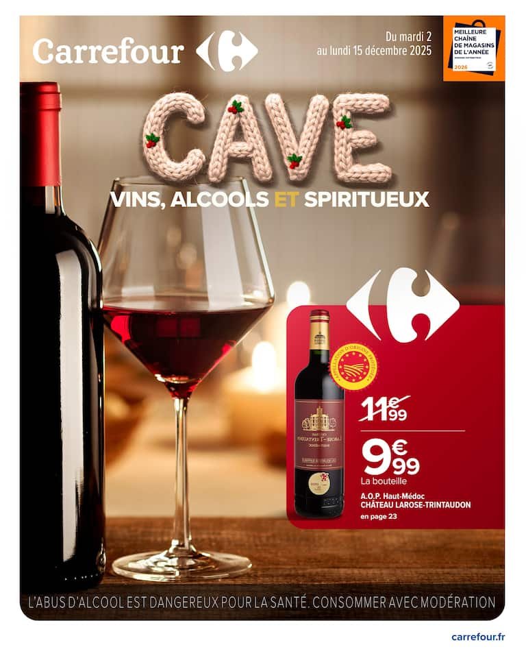 🍷Prospectus Carrefour Le Cave | Vins & Spiritueux