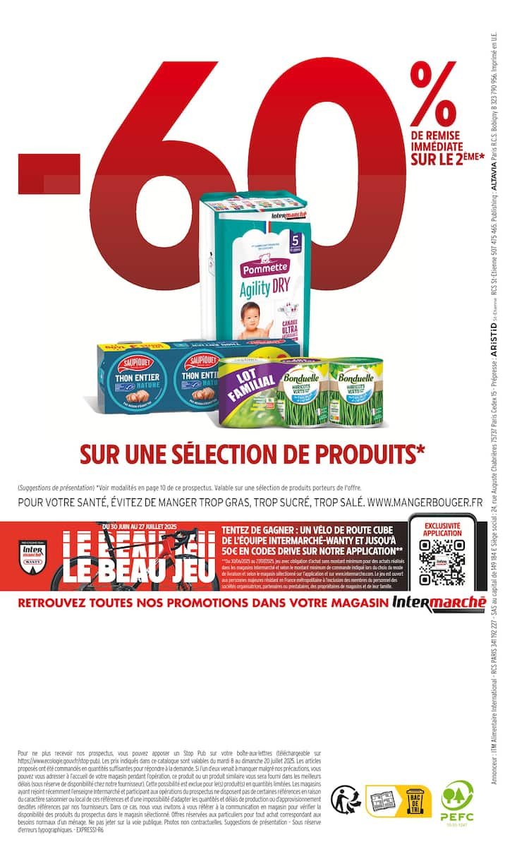 Intermarché 🛒 -60% immédiat 🤯 | Promo sur le 2ᵉ article