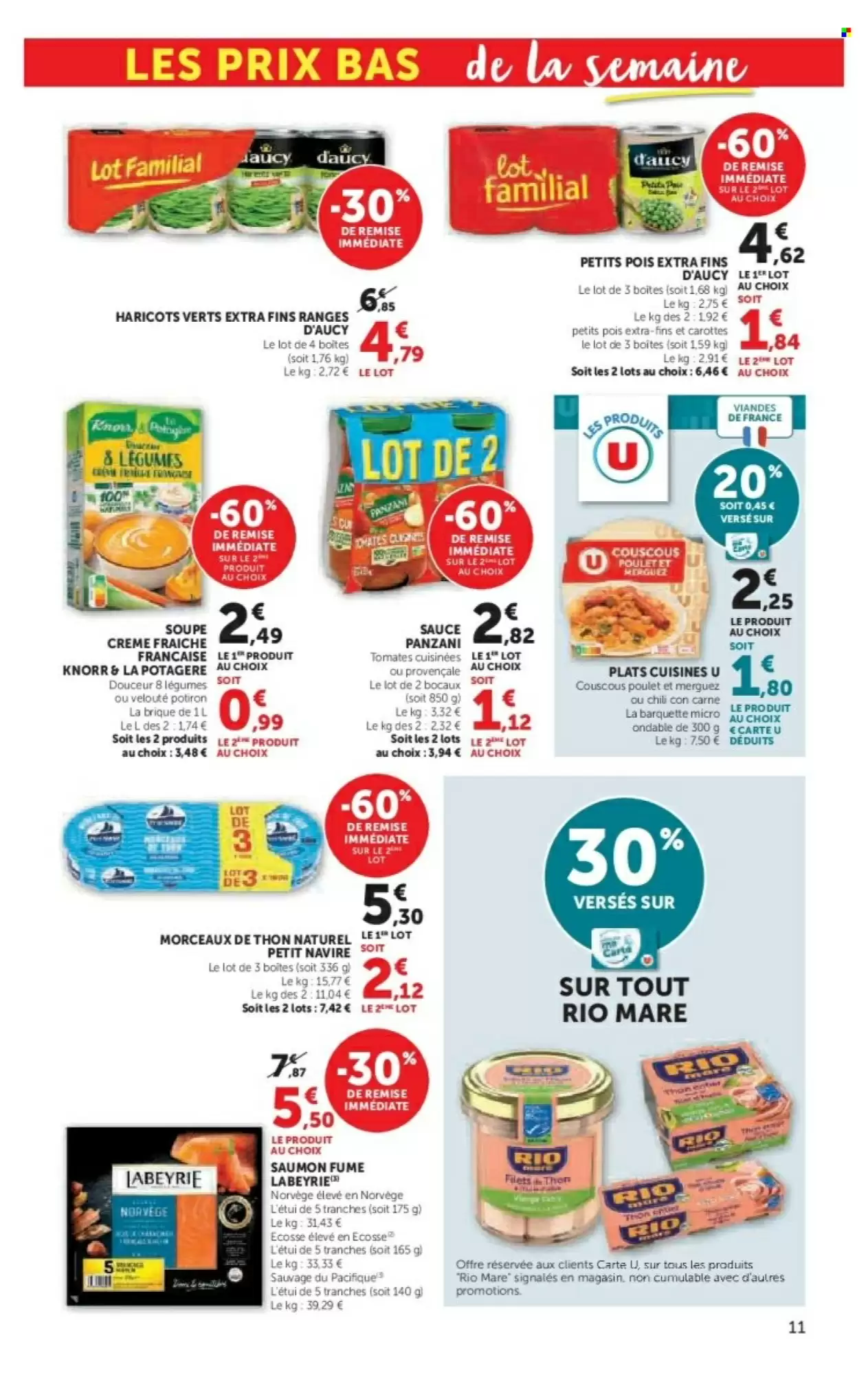 🧀 Promo Super U du 17 février au 1er mars 2026 : fromage tartiflette Ermitage & jambon cuit en réduction