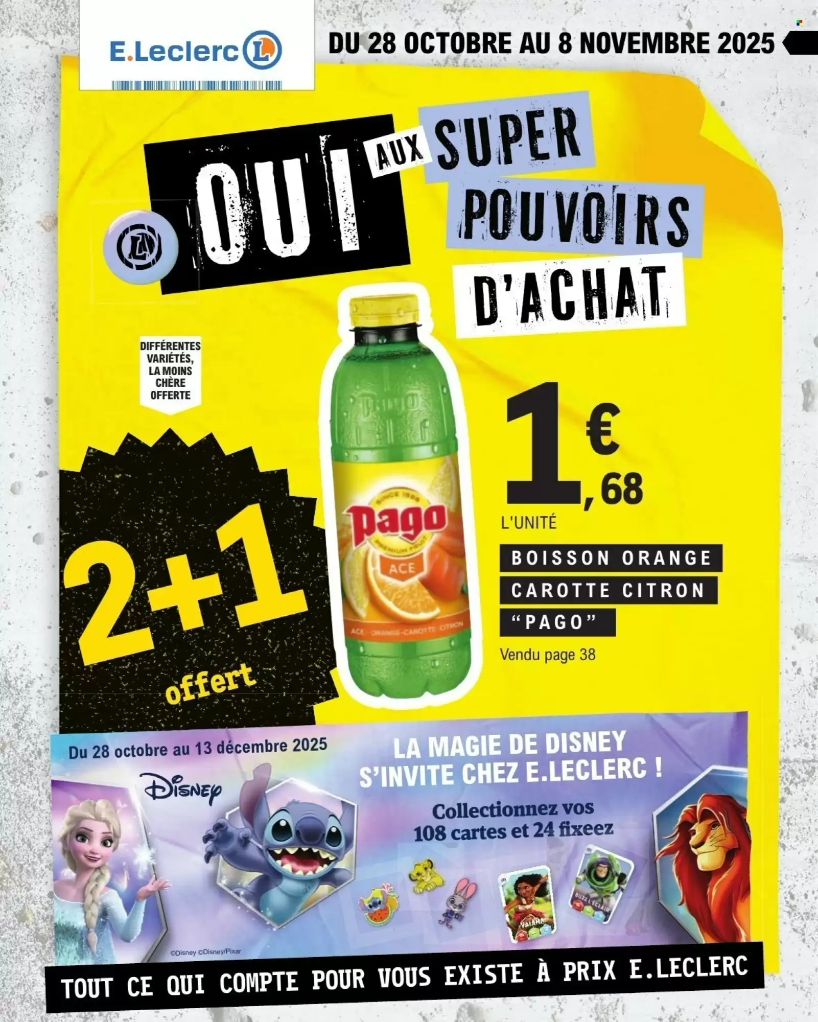 📢 E.Leclerc Prospectus | 💥 OUT les prix, 💪 les pouvoirs d’achat!