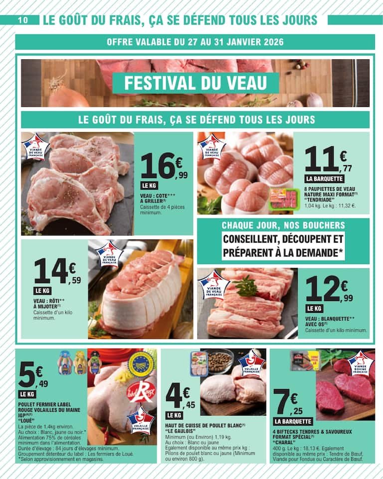 🍫E.Leclerc : bons plans cuisine – farine & pâte à tartiner