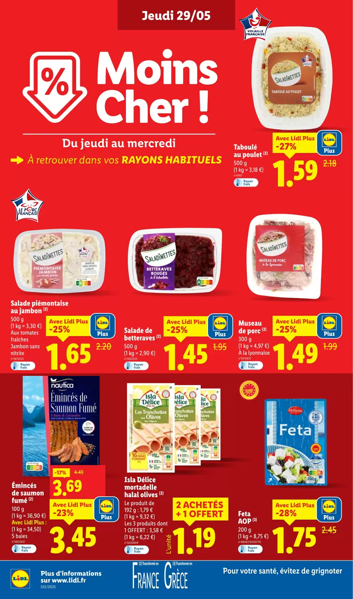 🏷️ Lidl Catalogue - Coup d'envoi sur les promos ! 🎯