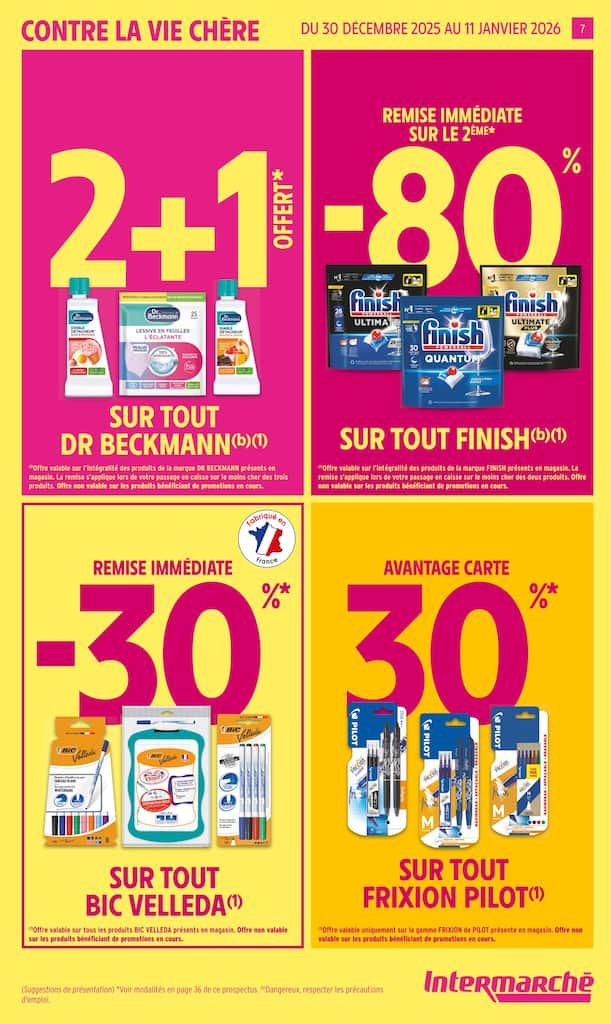 📅 Intermarché Catalogue du 30/12 au 11/01 – Bons Plans