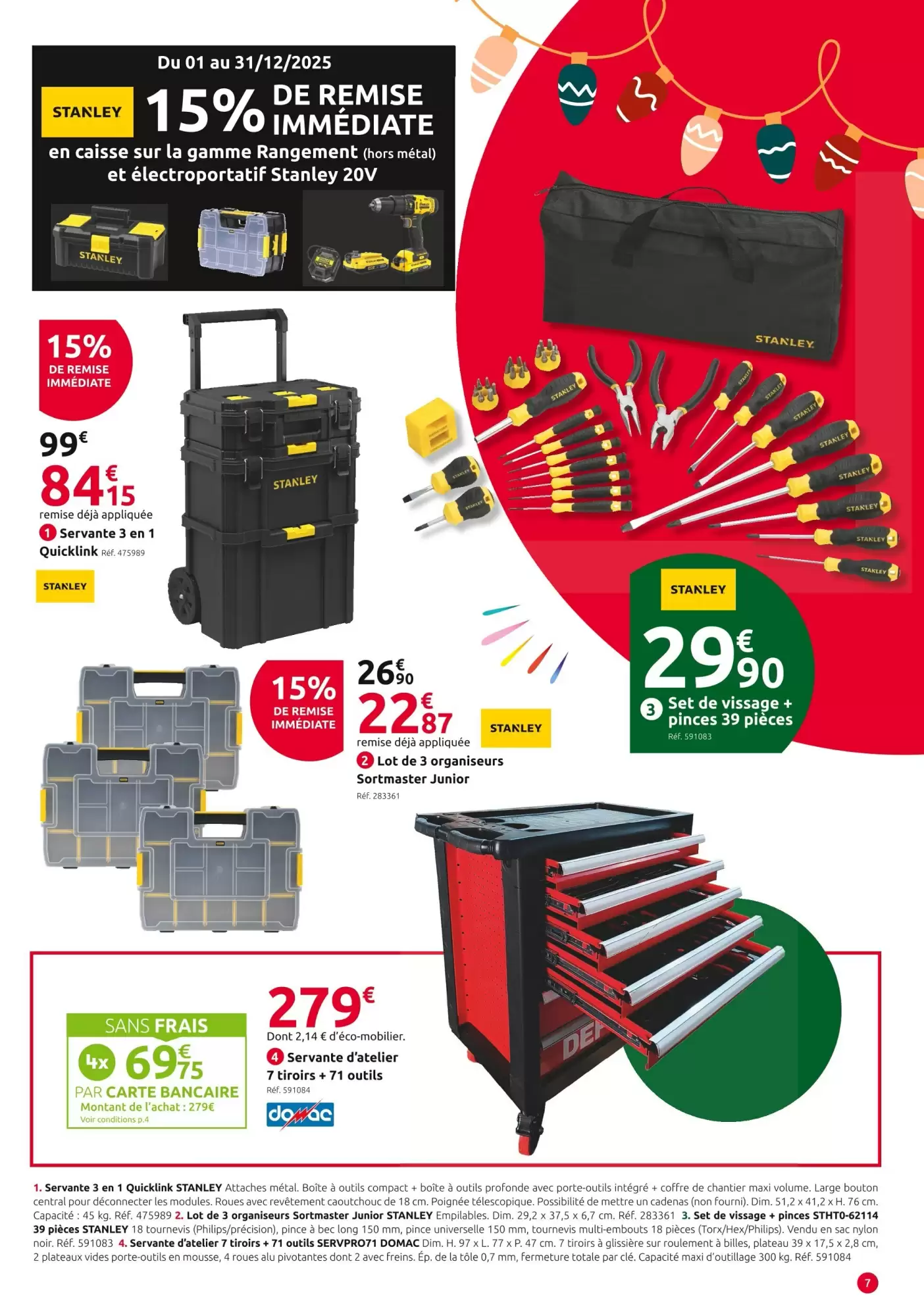 🎄Mr. Bricolage | Catalogue Noël 2025