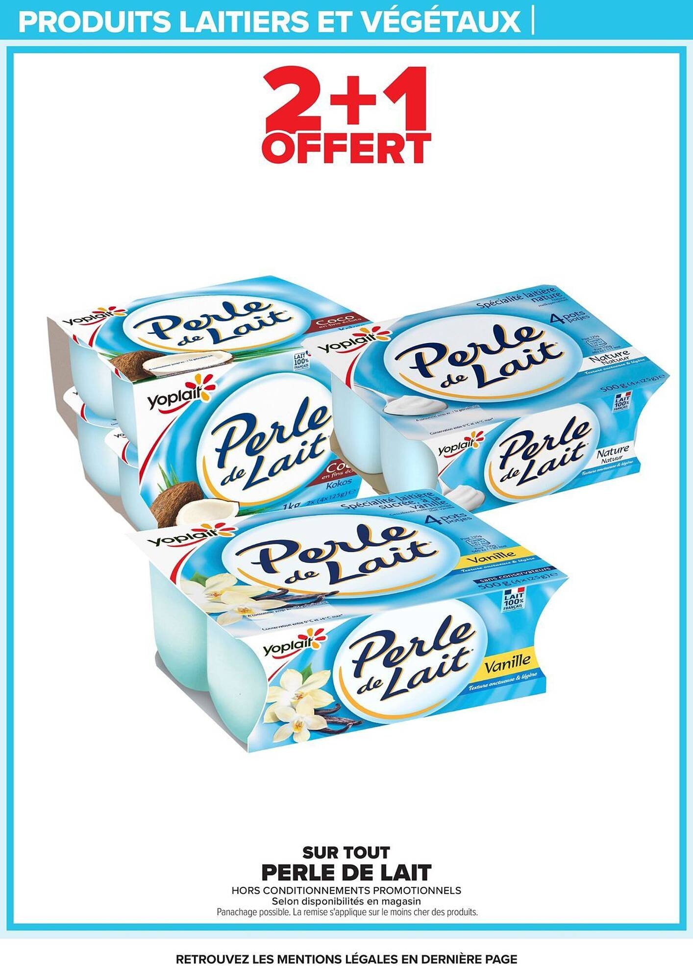 🥛 Carrefour Catalogue – Laitier & Végétal en Promo