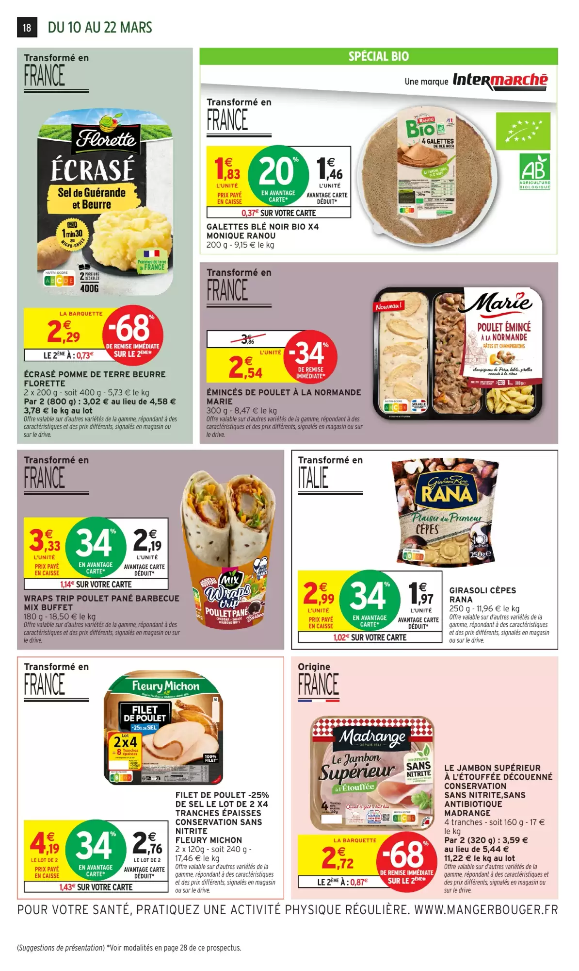 🌿Intermarché – Offres 2+1 Offert à Ne Pas Manquer