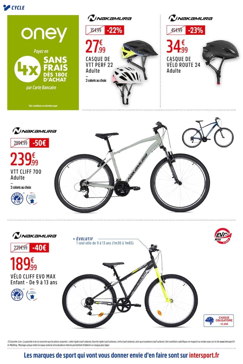 ⛰️Prospectus Intersport – Randonnez l’esprit léger !✨