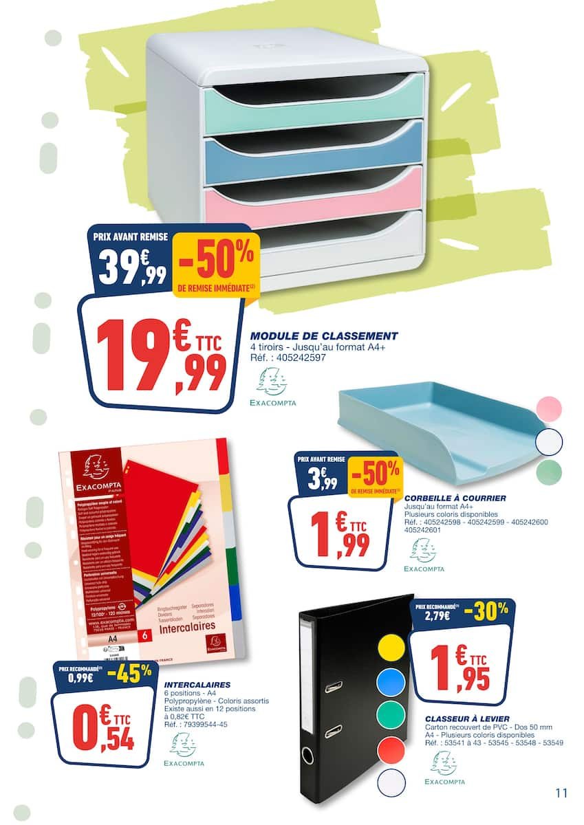 Bureau Vallée ✏️ Jusqu’à -60% sur la rentrée!