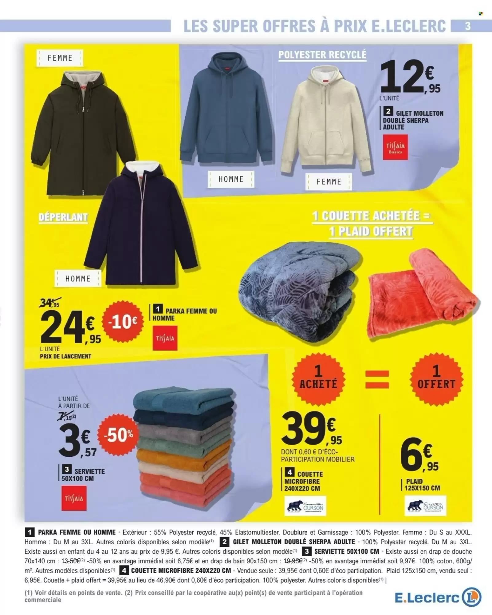 📢 E.Leclerc Prospectus | 💥 OUT les prix, 💪 les pouvoirs d’achat!