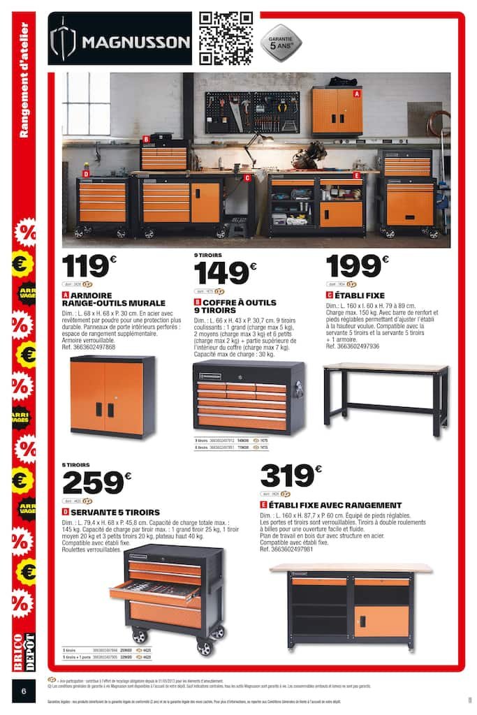 🛠️ Brico Dépôt Flyer – L’Annido Nouveaux Arrivages à Prix Dépôt €