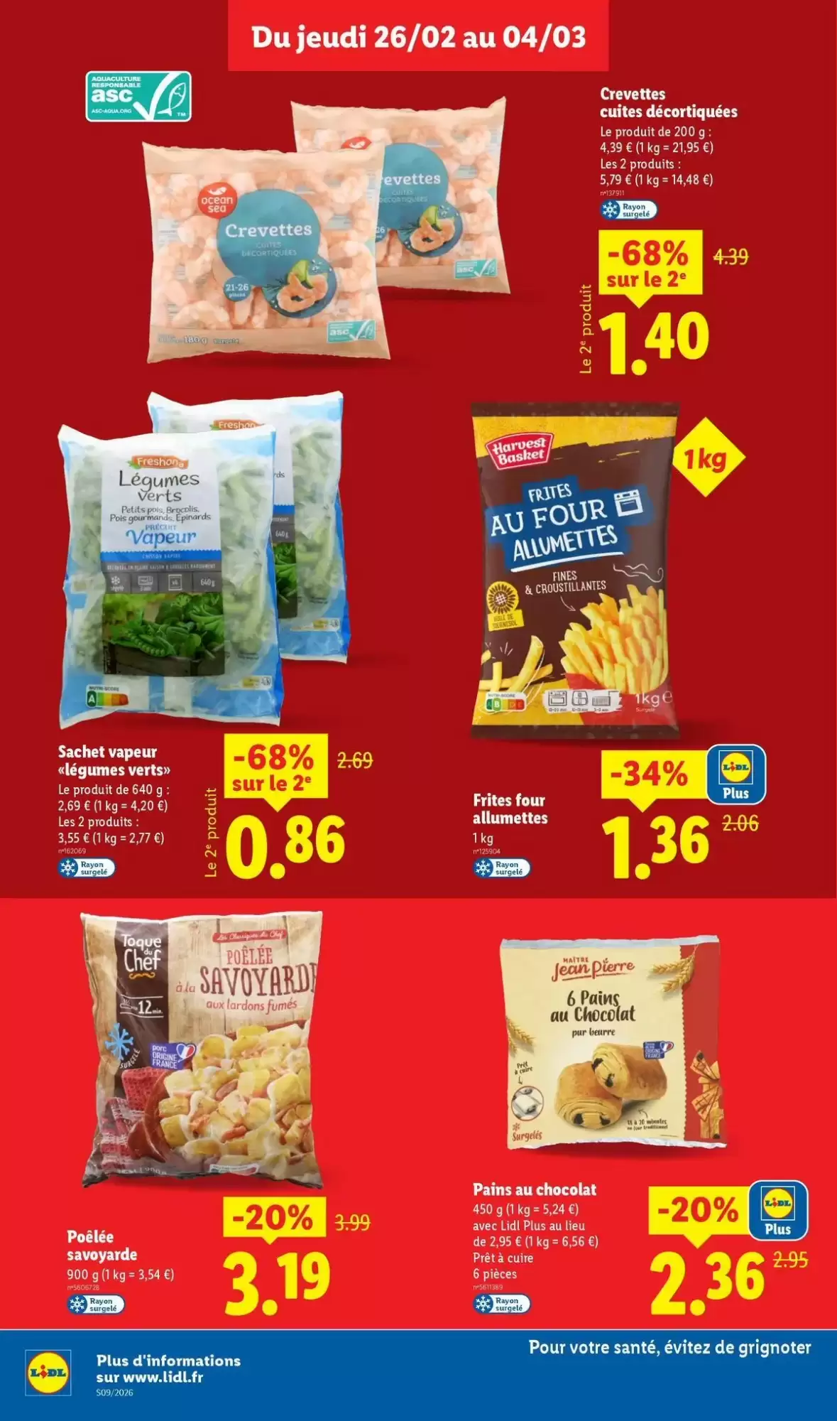 🛒 Lidl Flyer | 🔥 Offres du 26 fév. au 4 mars
