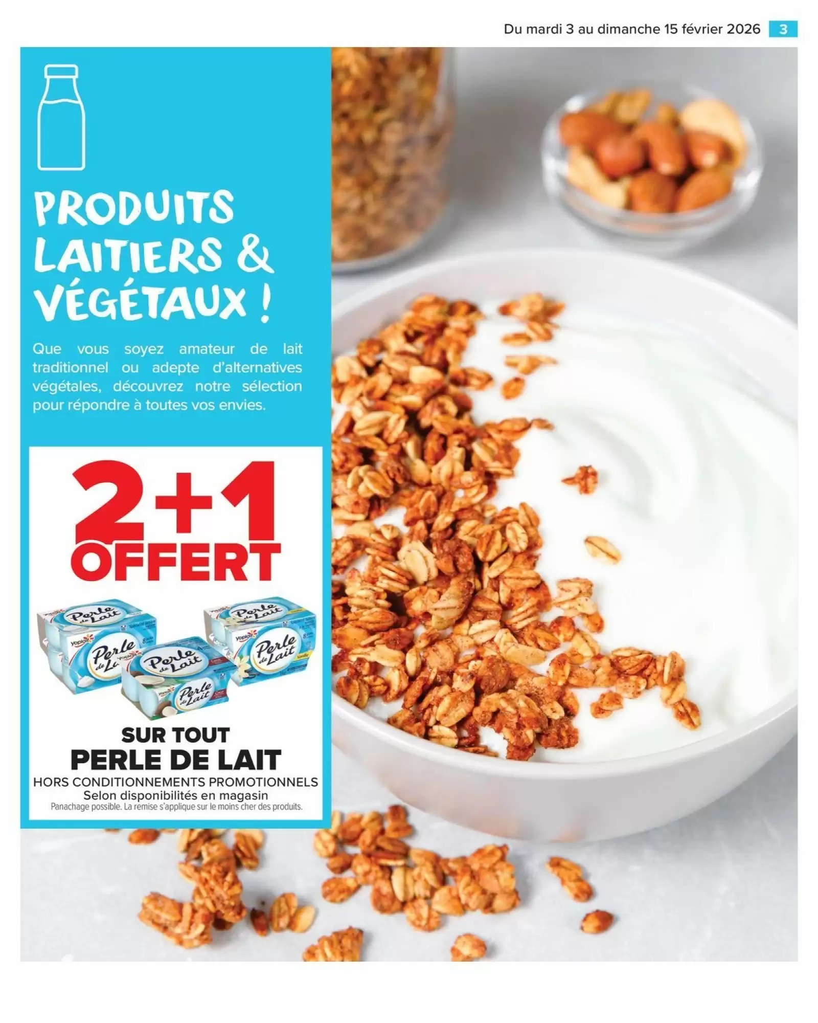 🥣Carrefour Market : -60% Skyr, -30% saumon, + bons