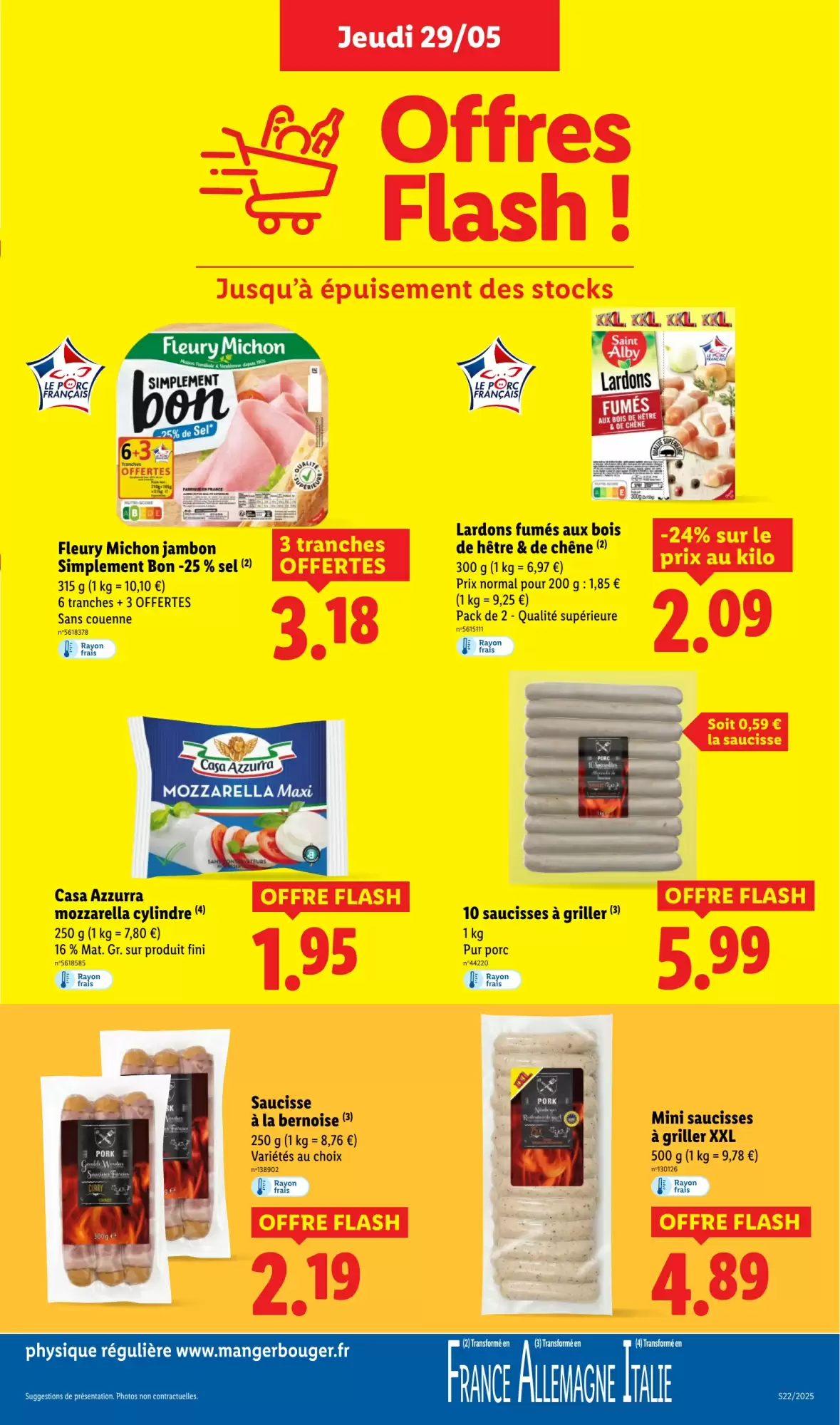 🏷️ Lidl Catalogue - Coup d'envoi sur les promos ! 🎯
