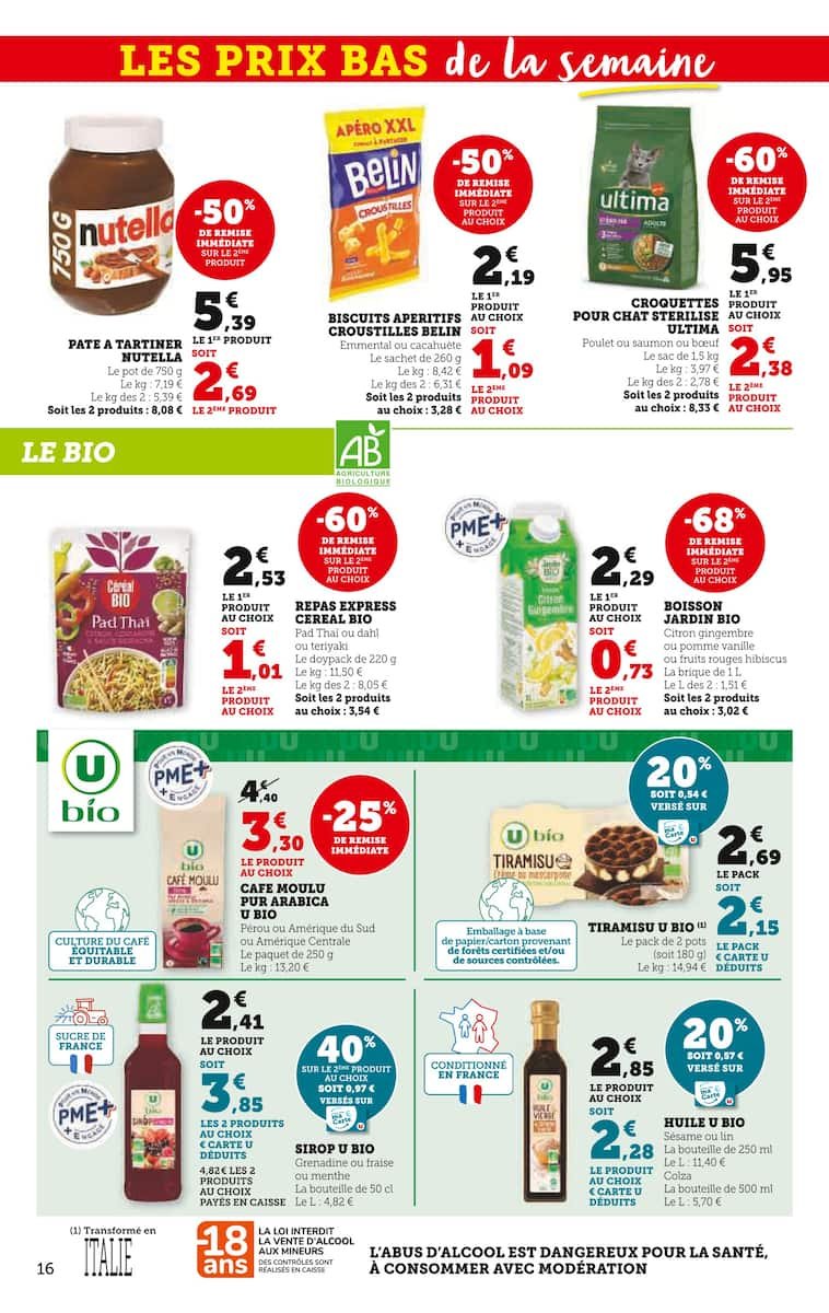U-Express 🛍️ -60% immédiate | Offres au kg 💥
