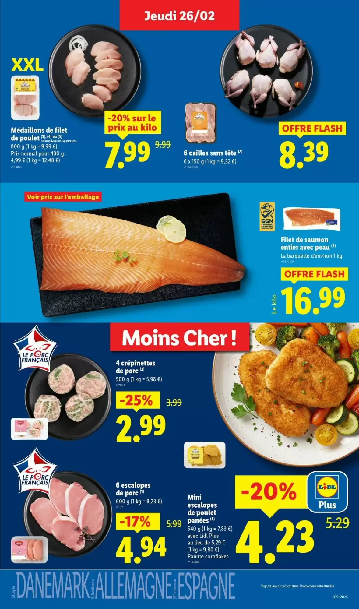 🛒 Lidl Flyer | 🔥 Offres du 26 fév. au 4 mars