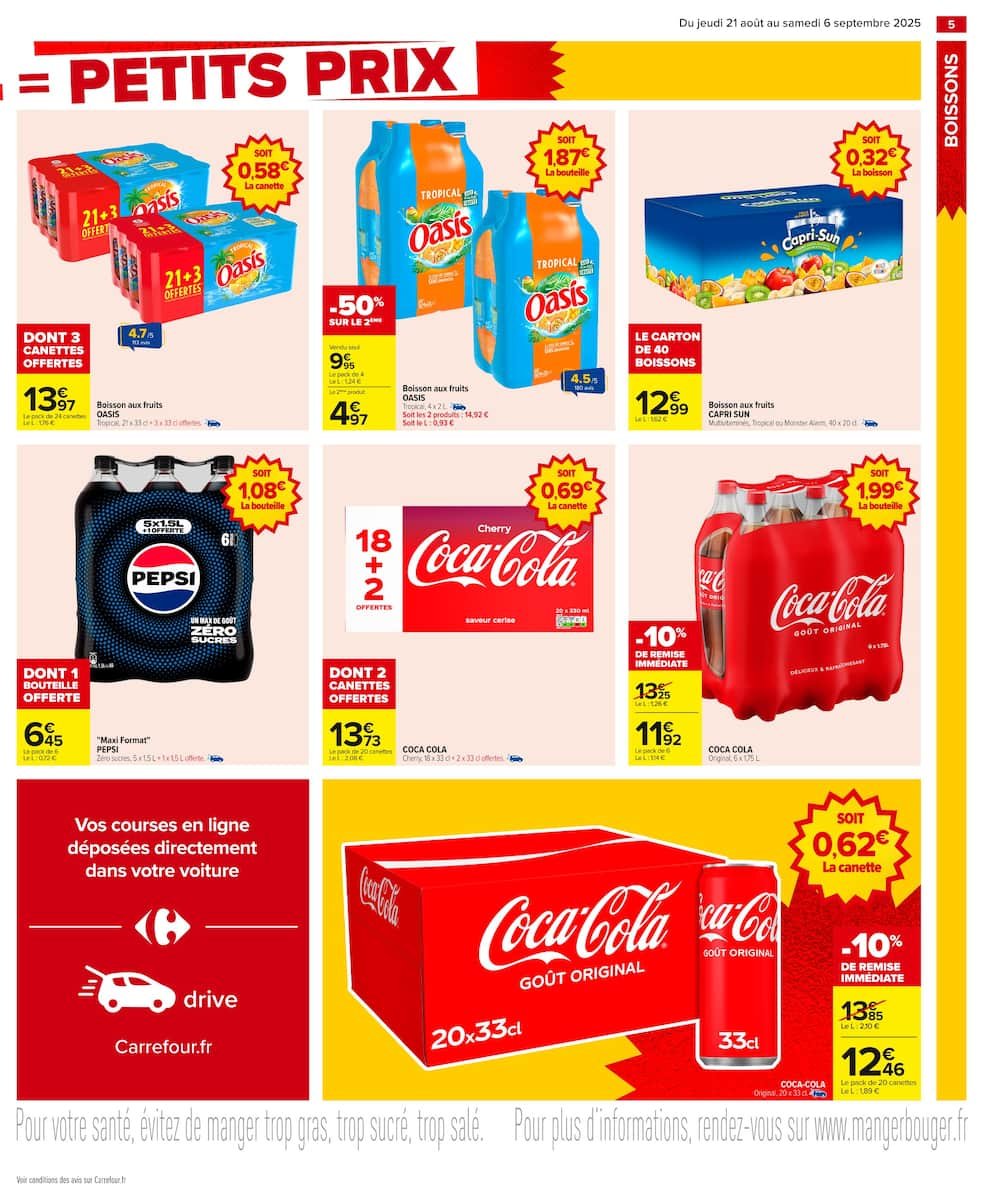 🛒 Carrefour GROS VOLUMES = PETITS PRIX | -10% immédiat!