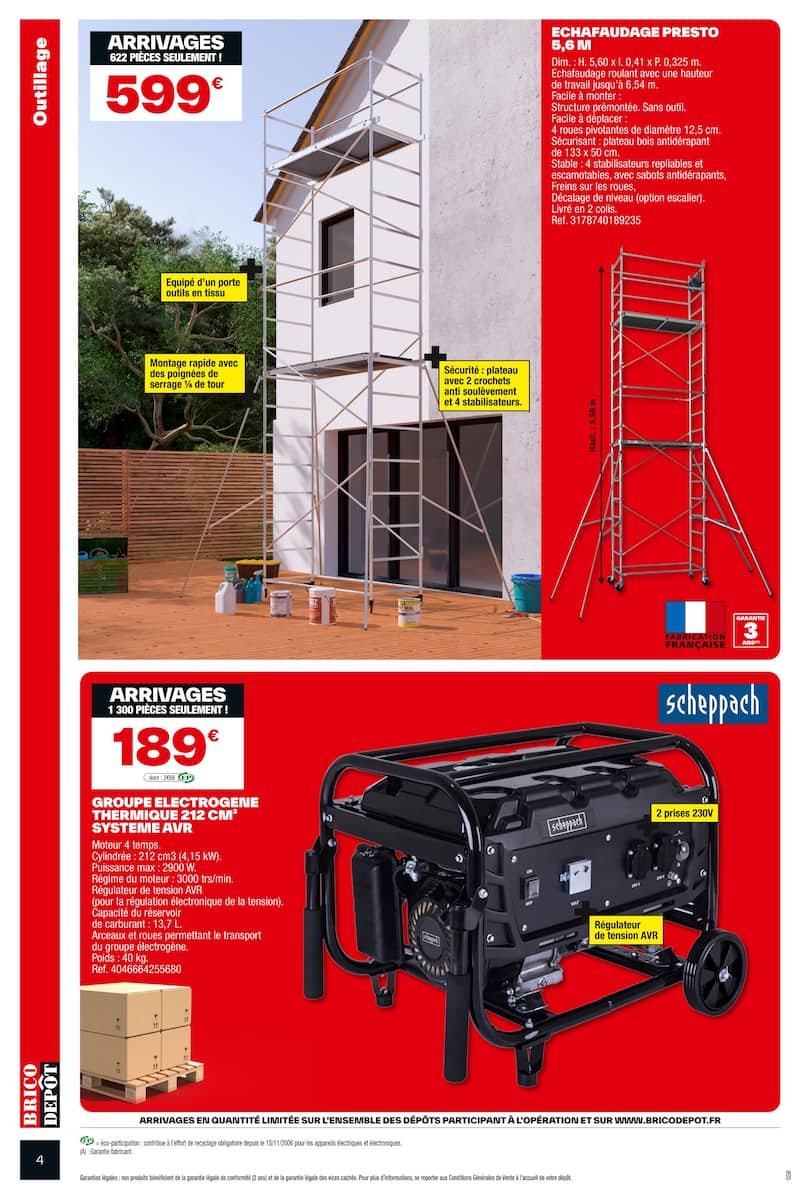 Brico Dépôt Catalogues 🔧 | Spécial Chantiers d’Été à Prix Dépôt ☀️💸