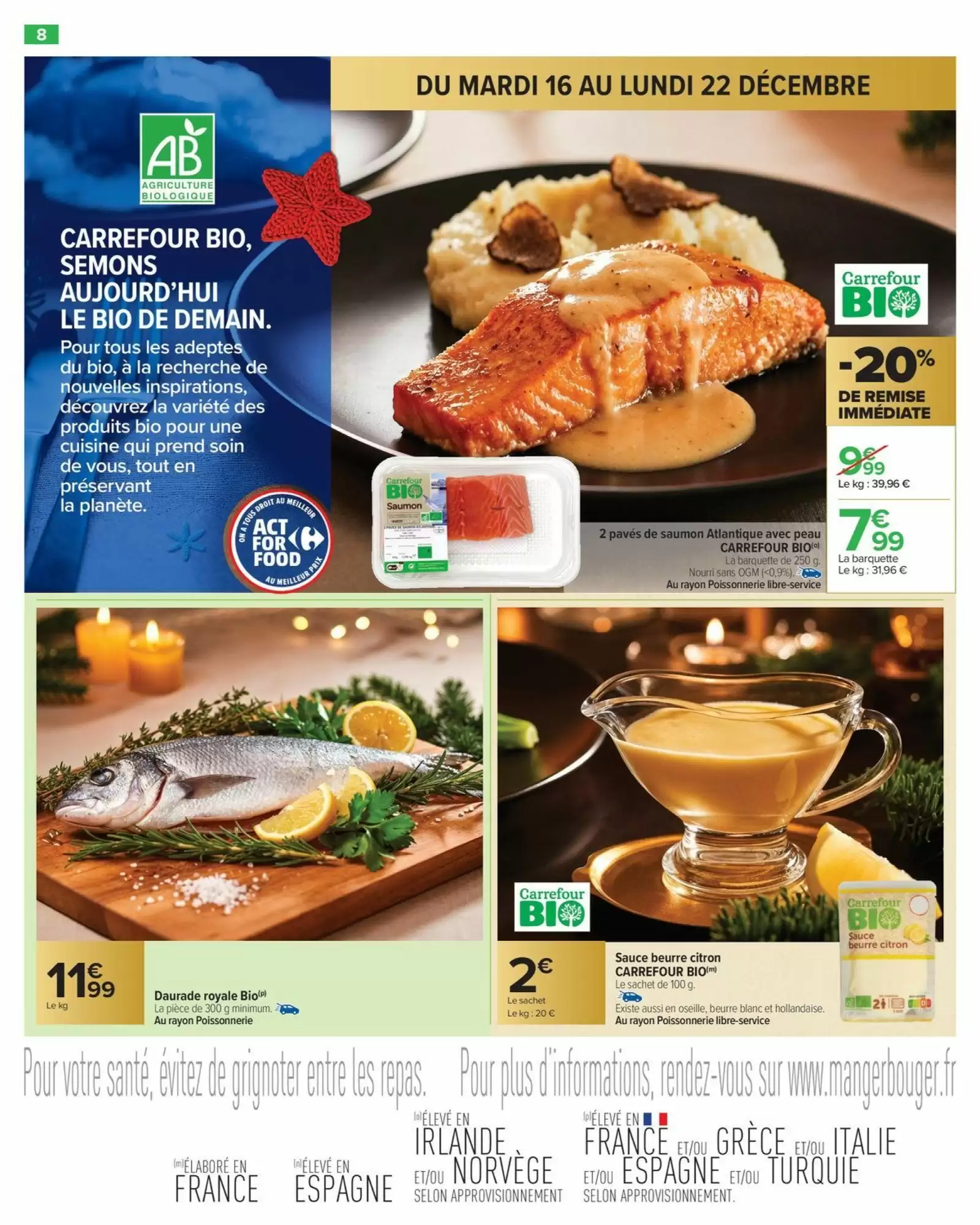 ✨ Carrefour : Prospectus Noël — Pour tous les goûts, même le bio