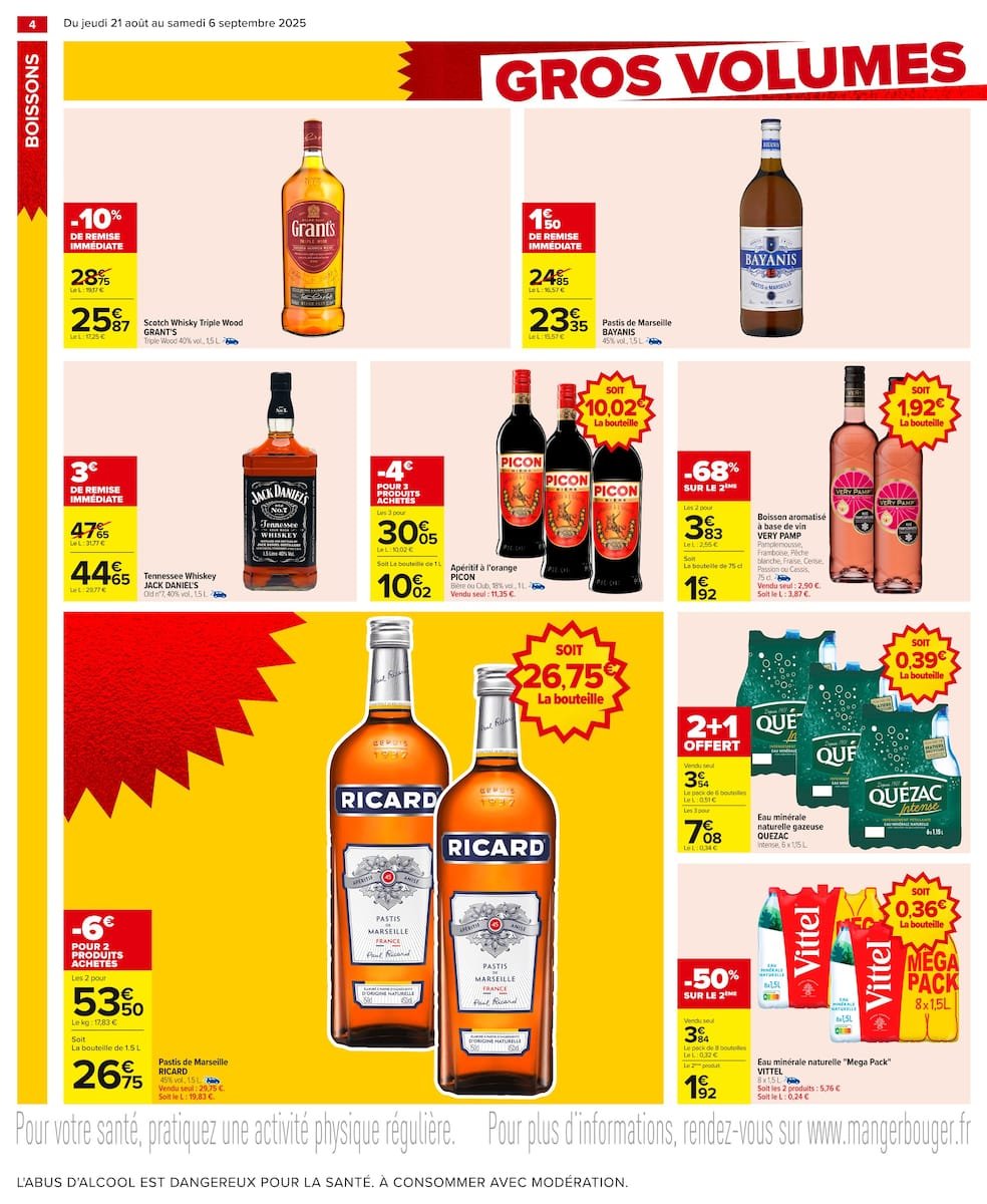 🛒 Carrefour GROS VOLUMES = PETITS PRIX | -10% immédiat!
