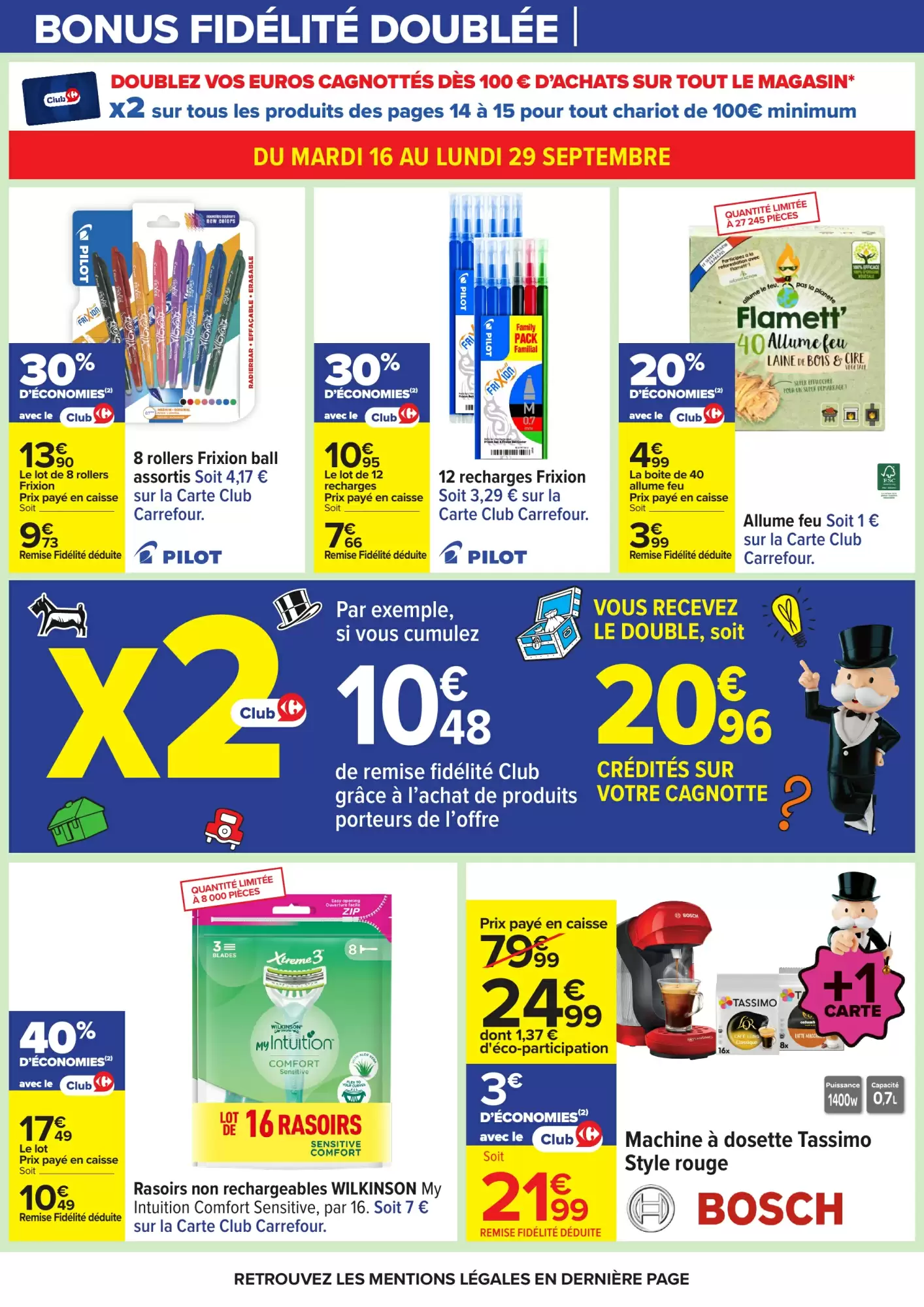 🎲Carrefour 🛒 | 100% REMBOURSÉ 💸 + MONOPOLY x2