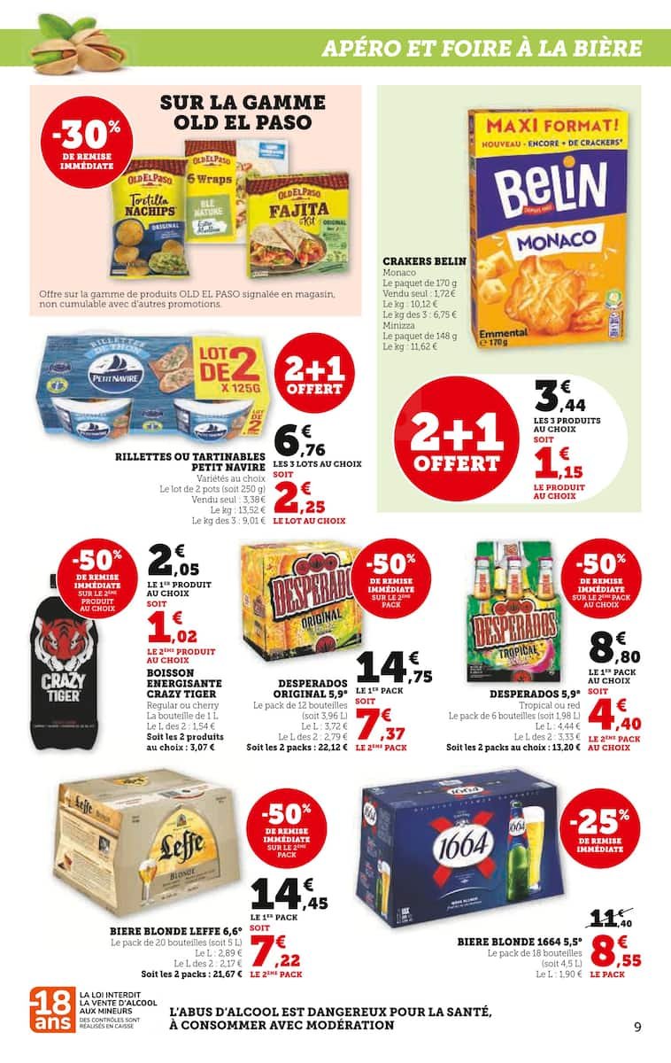🧀 Catalogue U-Express – Blini Fouetté Échalote & Ciboulette