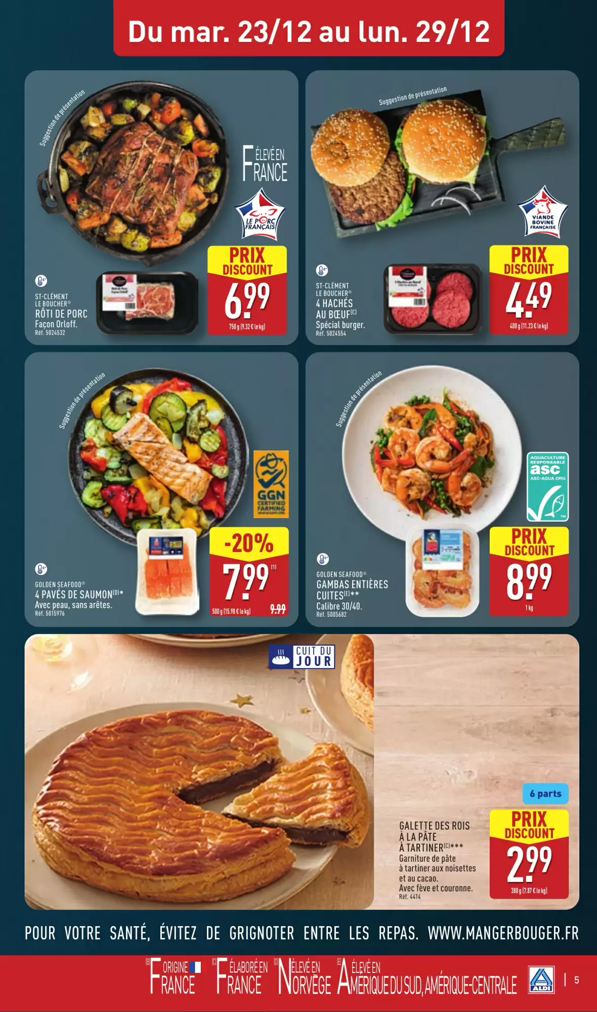 🎉 ALDI : Catalogue Fêtes — promos & prix discount ‑60%