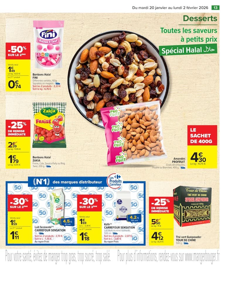 🍗Carrefour Halal : promos Isla Délice – jusqu’à -30%