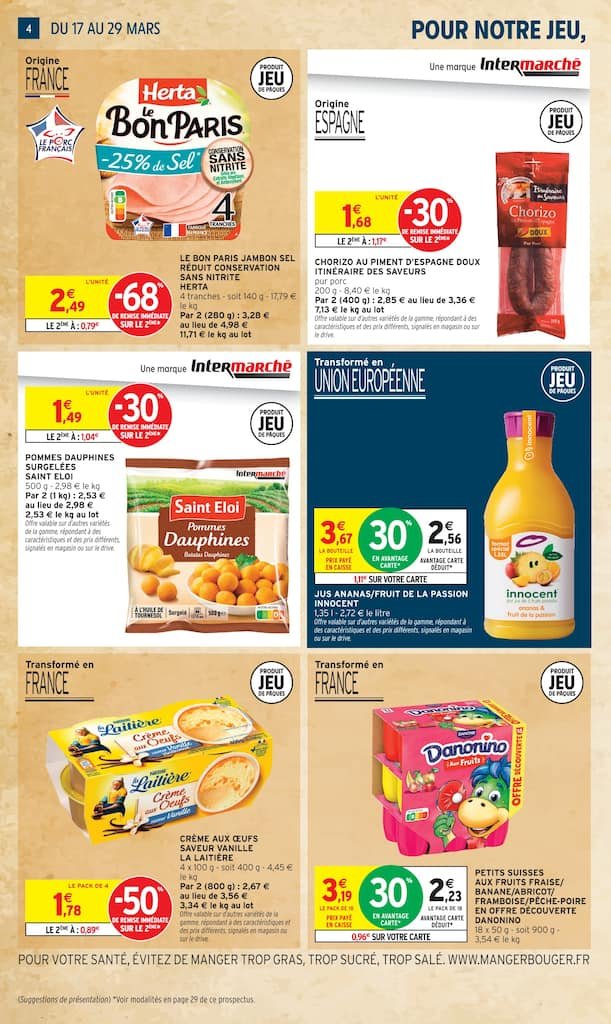 🐣 Intermarché Prospectus | Merveilleuses Pâques – Jusqu’à 80% chocolats!