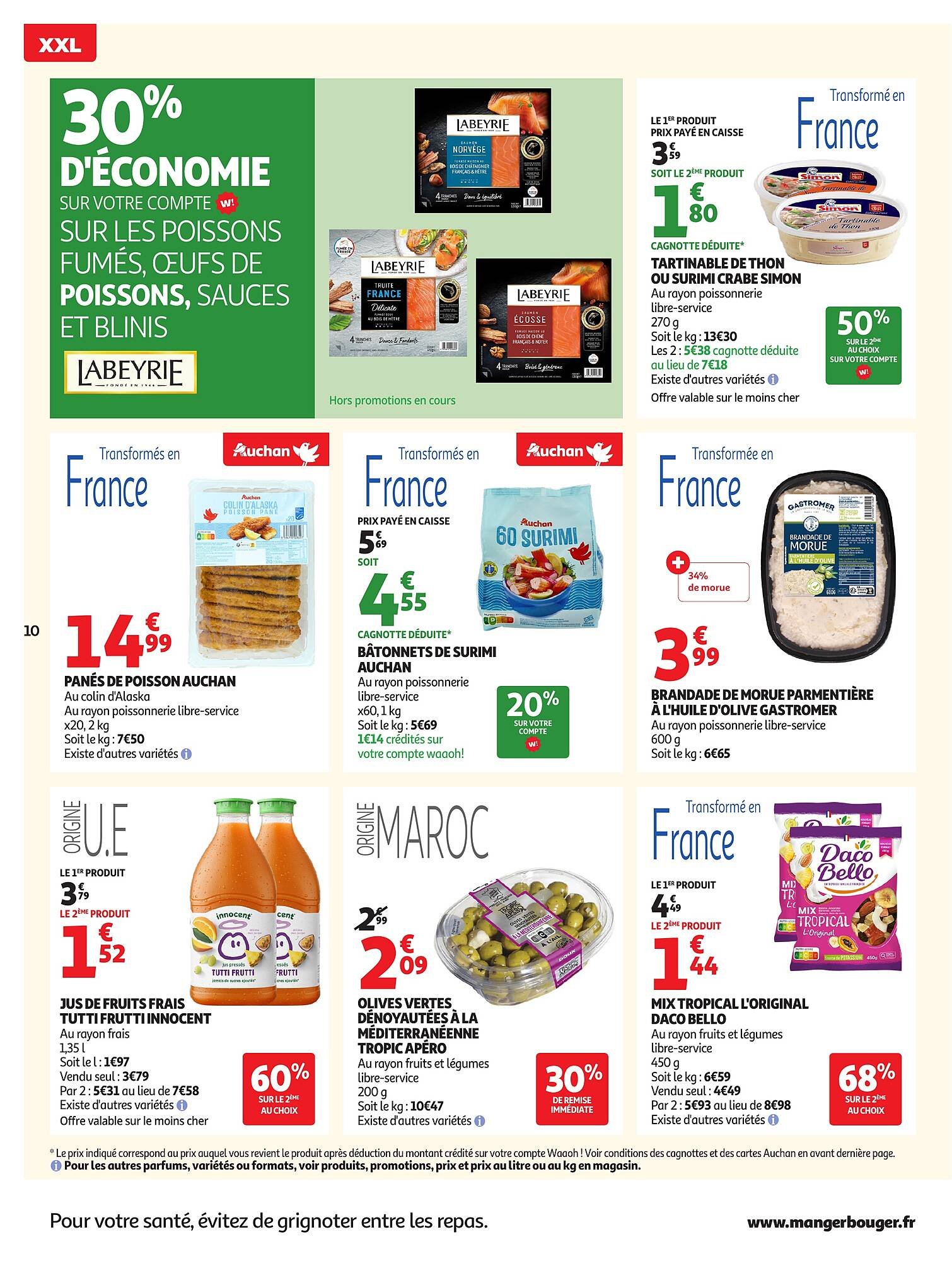📢 Auchan Prospectus XXL – Promotions & Gros Volumes à Petits Prix