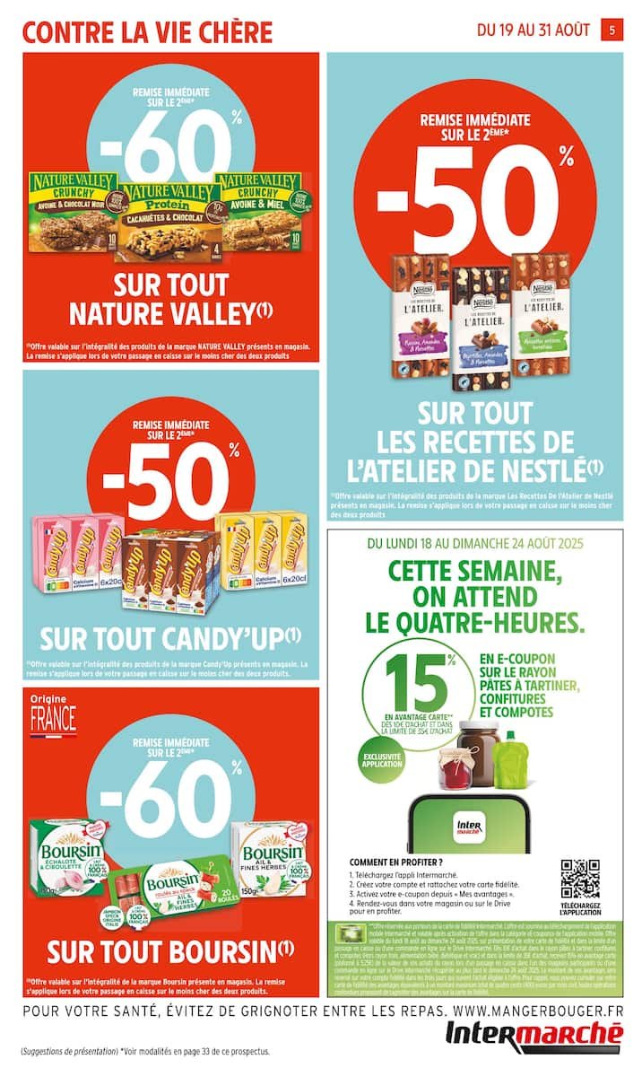 🎁 Intermarché SUPER | Jusqu’à 100€ remboursés en bons!
