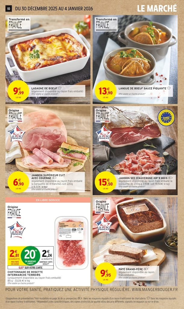 📅 Intermarché Catalogue du 30/12 au 11/01 – Bons Plans