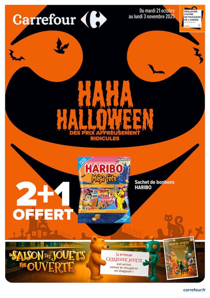 🎃 Carrefour Catalogue Halloween – Des Prix Affreusement Ridicules 👻