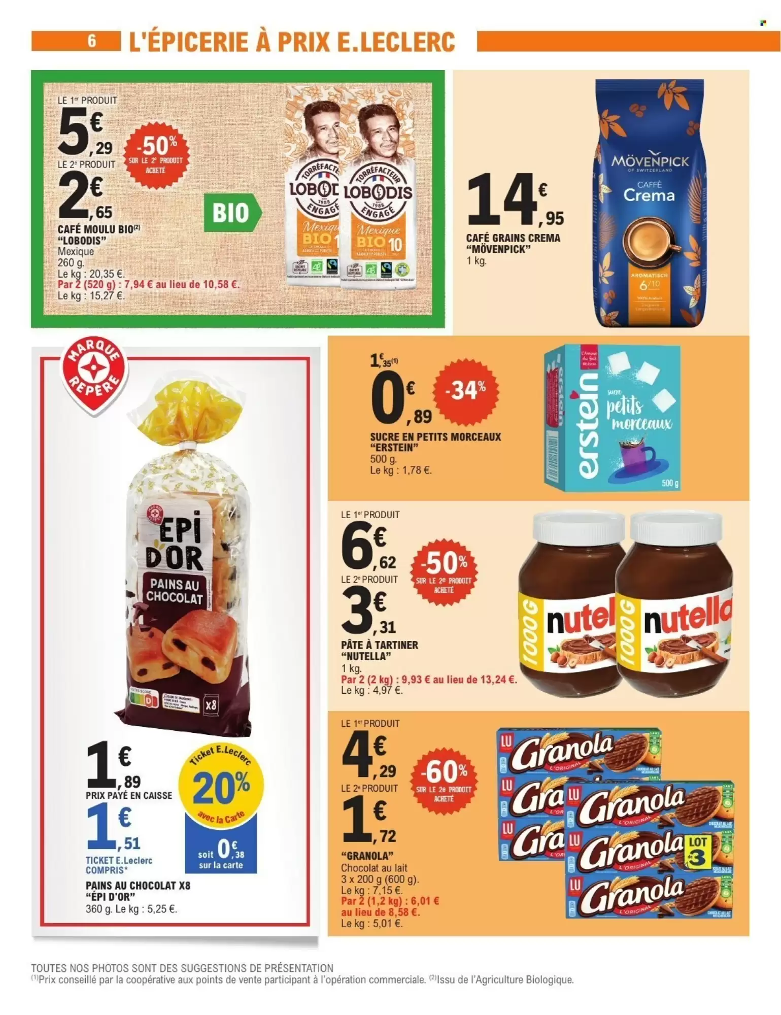 🥗 E.Leclerc Express: Prospectus — Tout pour se régaler à prix E.Leclerc