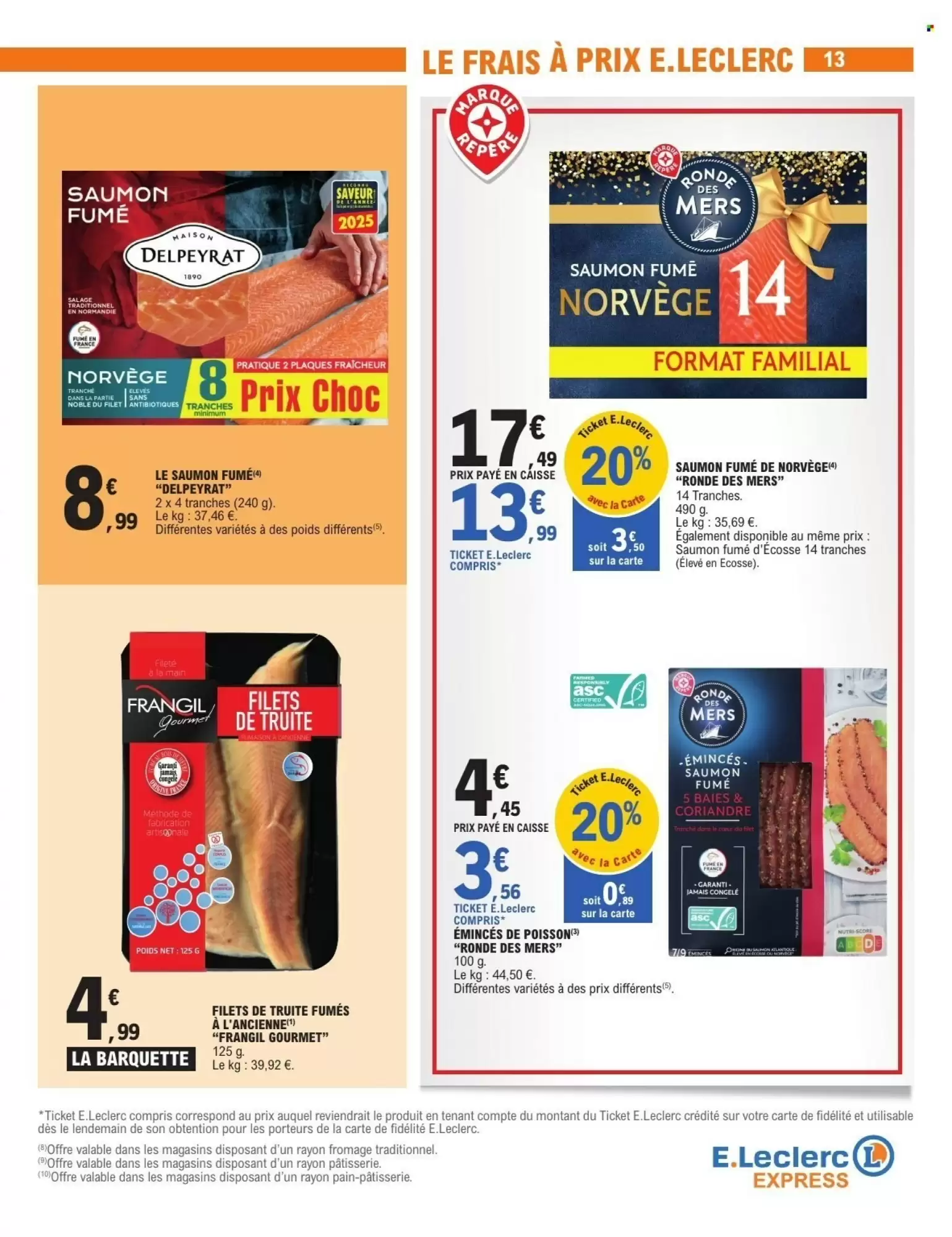 🥗 E.Leclerc Express: Prospectus — Tout pour se régaler à prix E.Leclerc