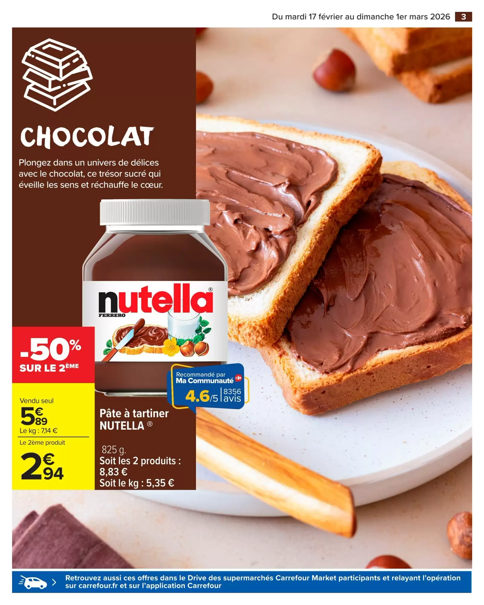 🍫Carrefour Market : promos chocolat & douceurs à prix malins