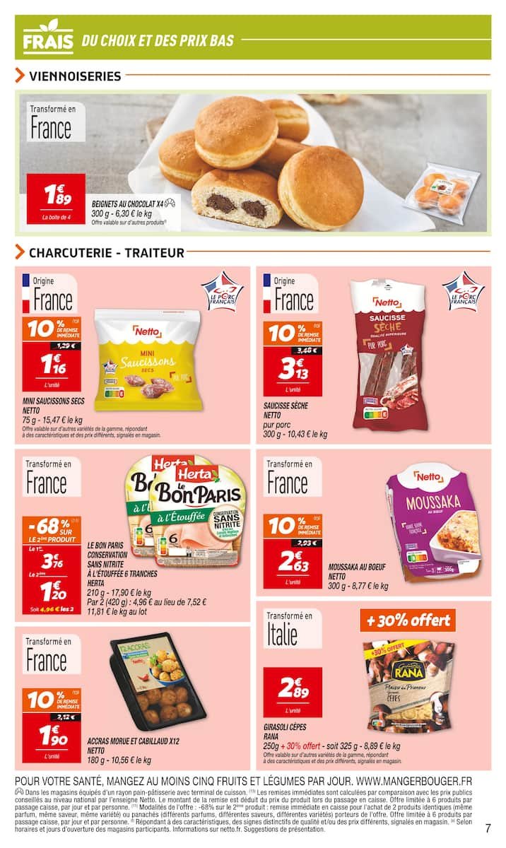 Netto 📅 Rendez-vous PRIXBAS 💸 | Offres chocs à saisir !