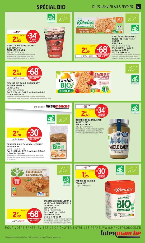 💥Intermarché : promos solidaires – jusqu’au 8 février