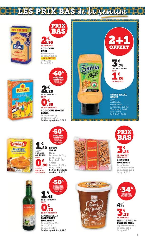 🧺U Express : saveurs d’Orient – dattes en promo