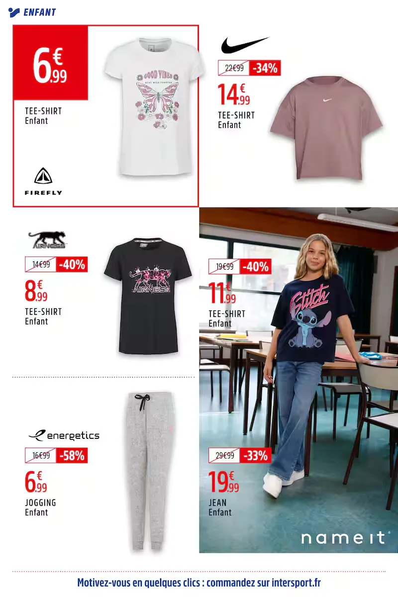 Intersport Rentrée 2025 📚 | Équipez vos enfants