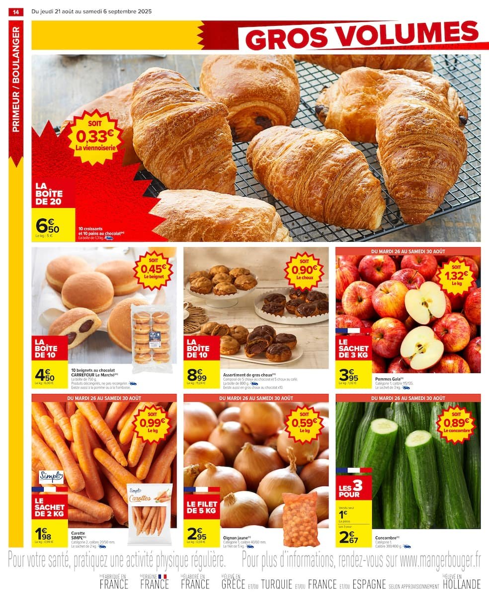🛒 Carrefour GROS VOLUMES = PETITS PRIX | -10% immédiat!